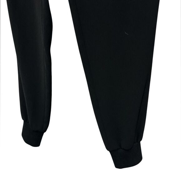 Vince medium crape jogger trousers black legging - Picture 3 of 12